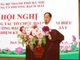 Dấu mốc quan trọng, khẳng định sự trưởng thành của Đảng bộ phường Bạch Mai trong giai đoạn mới