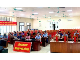 Lãnh đạo xã Nam Phù dự lớp bồi dưỡng, cập nhật kiến thức, kỹ năng đối với cán bộ lãnh đạo cấp xã