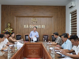 Đảng bộ UBND xã Quảng Bị tổ chức Hội nghị Họp Ban chấp hành đánh giá kết quả thực hiện nhiệm vụ tháng 8, triển khai nhiệm vụ trọng tâm tháng 9/2025; sinh hoạt chuyên đề Nâng cao chất lượng sinh hoạt đảng bộ UBND xã trong giai đoạn mới