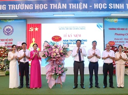 Hơn 55.000 học sinh trên địa bàn phường Hà Đông hân hoan dự Lễ khai giảng năm học mới 2025-2026