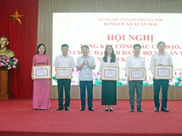 Xuân Mai: Tổng kết công tác chỉ đạo, tổ chức Đại hội Đảng bộ xã lần thứ I, nhiệm kỳ 2020 – 2025