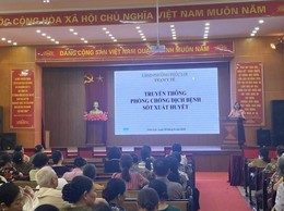 Truyền thông phòng, chống dịch, bệnh sốt xuất huyết