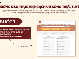 Từ ngày 3/9, tiếp nhận hồ sơ bằng hình thức trực tuyến toàn trình đối với một số TTHC về đất đai