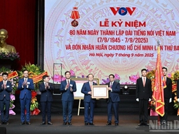 Đài Tiếng nói Việt Nam vinh dự đón nhận Huân chương Hồ Chí Minh lần thứ 3