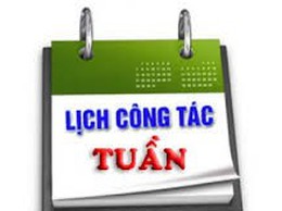 Lịch công tác tuần thứ 37 Đảng uỷ - HĐND - UBND phường Đống Đa