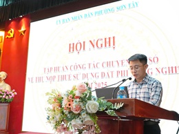 Sơn Tây triển khai thu thuế sử dụng đất phi nông nghiệp năm 2025 thông qua sử dụng ứng dụng eTax Mobile