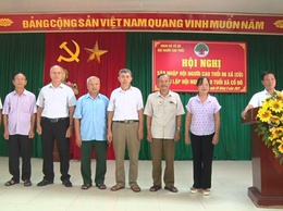 HỘI NGHỊ THÀNH LẬP HỘI NGƯỜI CAO TUỔI XÃ CỔ ĐÔ
