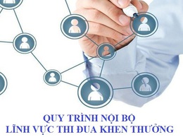 Phê duyệt quy trình nội bộ, quy trình điện tử giải quyết thủ tục hành chính lĩnh vực Thi đua, khen thưởng thuộc phạm vi chức năng quản lý của Sở Nội vụ thành phố Hà Nội
