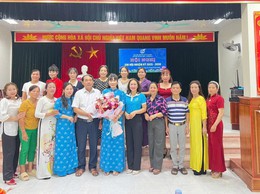 65/65 chi hội Phụ nữ xã Ô Diên tổ chức thành công Hội nghị Chi hội nhiệm kỳ 2025 - 2030