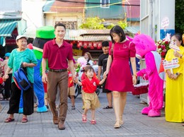 TRƯỜNG MẦM NON HOA MAI- NGÀY KHAI TRƯỜNG 
NGẬP TRÀN NIỀM VUI 
