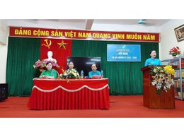 Hội Phụ nữ xã Cổ Đô chỉ đạo 31/31 Chi hội Phụ nữ cơ sở thôn tổ chức thành công hội nghị chi hội nhiệm kỳ 2025–2030.