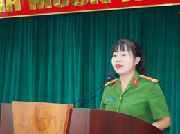 Công an xã Quốc Oai khai giảng lớp huấn luyện, bồi dưỡng nghiệp vụ lực lượng tham gia bảo vệ ANTT ở cơ sở năm 2025