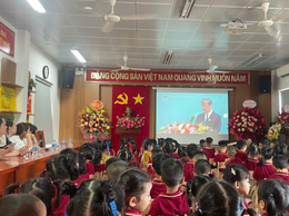 Trường Mầm non Họa Mi tổ chức “Ngày hội đến trường của bé” năm học  2025 – 2026 tưng bừng phấn khởi