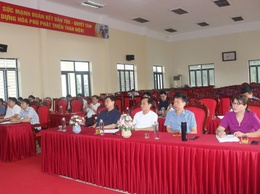 Bồi dưỡng, cập nhật kiến thức, kỹ năng đối với cán bộ lãnh đạo cấp xã.

