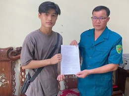 Xã Ô Diên: công dân đầu tiên viết đơn xin nhập ngũ năm 2026