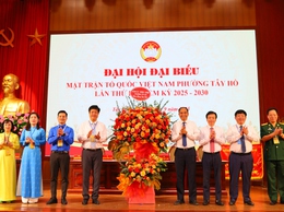 Đại hội MTTQ Việt Nam phường Tây Hồ: Dấu ấn đoàn kết và khát vọng phát triển