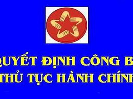 QUYẾT ĐỊNH Về việc công bố Danh mục thủ tục hành chính mới ban hành thuộc phạm vi, chức năng quản lý của Sở Văn hóa và Thể thao thành phố Hà Nội