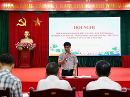 UBND XÃ HỒNG VÂN TỔ CHỨC HỘI NGHỊ TRIỂN KHAI KẾ HOẠCH GIẢI CHẠY BÁO HÀ NỘI MỚI MỞ RỘNG LẦN THỨ 50 – VÌ HÒA BÌNH
