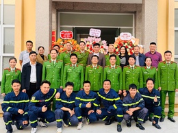 Phòng Cảnh sát PCCC&CNCH - CATP Hà Nội tổ chức Lễ ra mắt phân Đội Hồng Vân (Cơ sở 2) - Đội CC&CNCH khu vực số 32