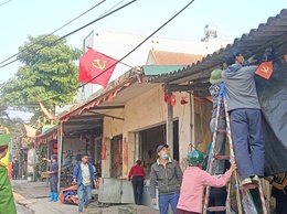 Hòa Lạc ngày thứ hai ra quân giải tỏa chợ cóc, chợ tạm, bảo đảm trật tự đô thị