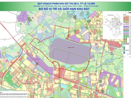 Thông báo lấy ý kiến Quy hoạch phân khu đô thị XB-5,tỷ lệ 1/2.000 trên địa bàn xã Nội Bài
