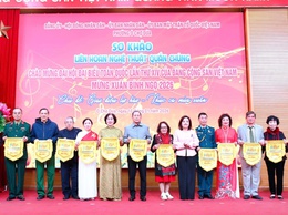 Sôi nổi vòng sơ khảo Liên hoan Nghệ thuật quần chúng phường Ô Chợ Dừa chào mừng Đại hội XIV của Đảng, mừng Xuân Bính Ngọ 2026