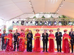 Thôn 5- xã Hạ Bằng trọng thể tổ chức Lễ khánh thành Quán Bản Thổ