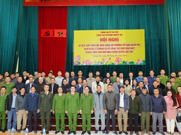 Hội nghị ký kết quy chế phối hợp đảm bảo an ninh trật tự tại các khu chung cư phường Nghĩa Đô