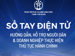 Giới thiệu Sổ tay điện tử hướng dẫn thủ tục hành chính của thành phố Hà Nội