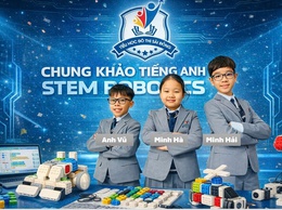 Đội tuyển phường Phúc Lợi tham gia chung khảo thành phố cuộc thi Tiếng anh STEM ROBOTICS năm học 2025-2026