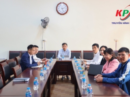 Đồng chí Phùng Huy Diễn- Phó Bí thư Đảng ủy, Chủ tịch UBND xã Kiều Phú chủ trì hội nghị họp tập thể lãnh đạo UBND xã