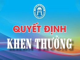 Quyết định khen thưởng hội thi GVG cấp Tiểu học năm 2025 - 2026