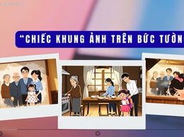 CHIẾC KHUNG ẢNH TRÊN BỨC TƯỜNG