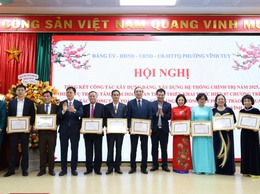 PHƯỜNG VĨNH TUY TỔNG KẾT CÔNG TÁC XÂY DỰNG ĐẢNG, XÂY DỰNG HỆ THỐNG CHÍNH TRỊ NĂM 2025