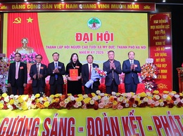 ĐẠI HỘI THÀNH LẬP HỘI NGƯỜI CAO TUỔI XÃ MỸ ĐỨC: ĐOÀN KẾT, SÁNG TẠO, VỮNG BƯỚC VÀO KỶ NGUYÊN MỚI
