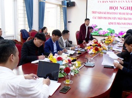 UBND XÃ ỨNG HÒA TRIỂN KHAI KẾ HOẠCH GIẢI PHÓNG MẶT BẰNG VÀ THI CÔNG DỰ ÁN ĐƯỜNG TRỤC PHÍA NAM TỈNH HÀ TÂY (CŨ)