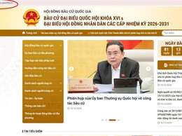 Hướng dẫn nộp hồ sơ và tích hợp thông tin đơn ứng cử, tiểu sử tóm tắt trên Cổng thông tin điện tử của Hội đồng bầu cử Quốc gia