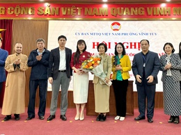 Ủy ban MTTQ Việt Nam phường Vĩnh Tuy tổ chức Hội nghị Ủy viên UBMTTQ phường Vĩnh Tuy lần thứ hai, khóa I, nhiệm kỳ 2025-2030