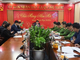  Xã Quang Minh triển khai Chương trình công tác phòng cháy, chữa cháy và cứu nạn, cứu hộ năm 2026 trên địa bàn xã.