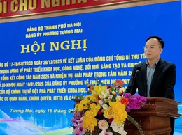Đảng uỷ phường Tương Mai: Quyết tâm tạo đột phá trong chuyển đổi số năm 2026