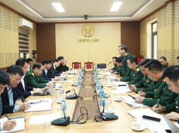 Bộ Tư lệnh Thủ đô Hà Nội và xã Minh Châu thống nhất nội dung trọng tâm chương trình 