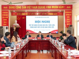 UBND xã Đại Xuyên thống nhất nhiều nhiệm vụ trọng tâm quý I năm 2026