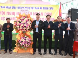 Hội nghị đại biểu Nhân dân thôn Chu Chàng bàn việc xây dựng đời sống văn hóa ở cơ sở năm 2026