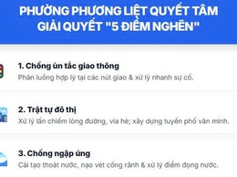 PHƯỜNG PHƯƠNG LIỆT: QUYẾT LIỆT KHẮC PHỤC “05 ĐIỂM NGHẼN” ĐÔ THỊ ĐẦU NĂM 2026