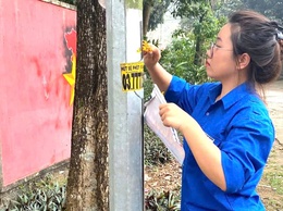 ĐOÀI PHƯƠNG  RA QUÂN TỔNG VỆ SINH MÔI TRƯỜNG CHÀO MỪNG ĐẠI HỘI ĐẠI BIỂU TOÀN QUỐC LẦN THỨ XIV CỦA ĐẢNG