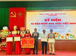 Người giữ lửa trong mái trường Tiểu học Mỹ Hưng