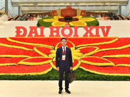 Đồng chí Nguyễn Đức Tiến - Bí thư Đảng ủy, Chủ tịch HĐND xã Minh Châu vinh dự là đại biểu dự Đại hội Đại biểu toàn quốc lần thứ XIV của Đảng 