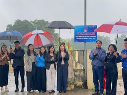 ĐOÀN THANH NIÊN XÃ SÓC SƠN KHÁNH THÀNH CÔNG TRÌNH CẢI TẠO, SỬA CHỮA 