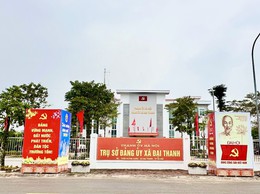 Xã Đại Thanh rực rỡ cờ hoa Chào mừng Đại hội đại biểu toàn quốc lần thứ XIV của Đảng Cộng sản Việt Nam
