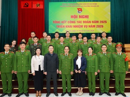 Đoàn Thanh niên Công an phường Nghĩa Đô tổ chức Hội nghị tổng kết công tác Đoàn năm 2025 và triển khai nhiệm vụ năm 2026